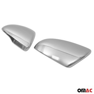 Kia Optima Mirror Cover - Omac - S.Steel - Gloss Silver - '16-'20